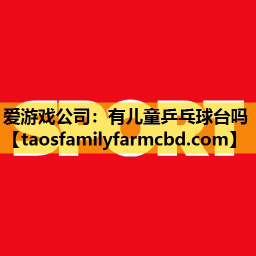 爱游戏公司：有儿童乒乓球台吗